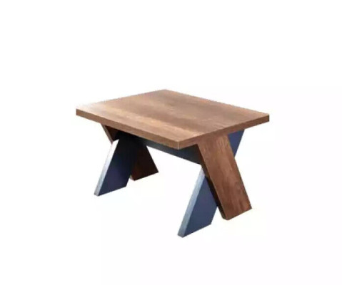 Desk, coffee table, bookshelf, study, office, modern, brown
