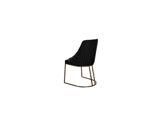 Set of Chairs Kitchen Chairs Dining Chairs Black Set of 6 Modern Fabric