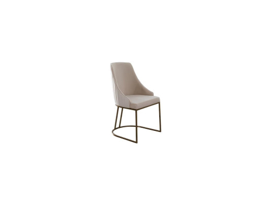 Set of chairs, kitchen chairs, fabric dining chairs, white, set of 6, upholstery