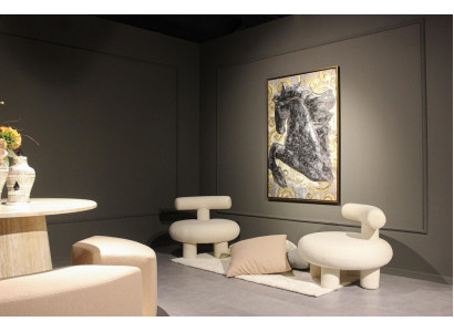 Living room 2x armchair design furnishings modern textile new furniture
