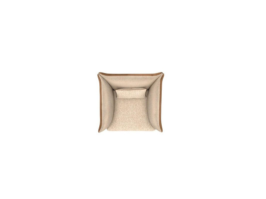 Luxury modern armchair upholstered furniture living room textile upholstered armchair