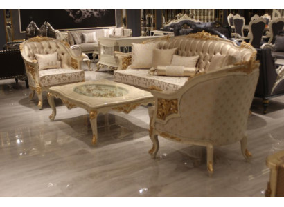 Exclusive luxury sofa set 3 3 1 1 seater modern living room set elegant set