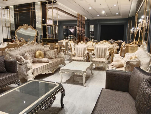 Exclusive living room sofa set, high-quality sofas, elegant armchairs