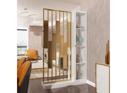 Metal Shelf Partition Wall Designer Luxury Shelves Furniture Style Cabinet Metal Wall New