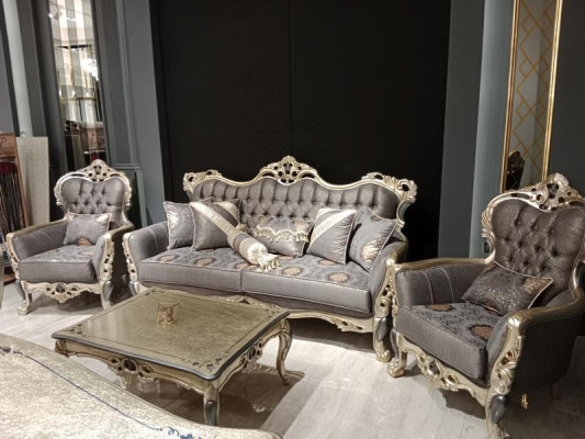 Classic sofa set 3+1+1+Coffeetable Sofa 2x Armchairs Coffeetable