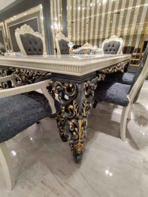 Elegant dining room table luxurious table glamorous dining table new