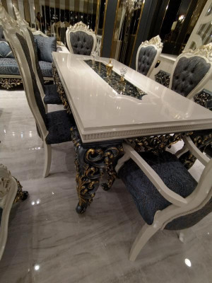 Elegant dining room table luxurious table glamorous dining table new