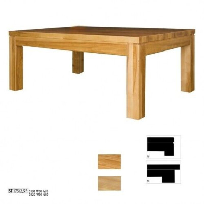Coffee table wooden table solid wood tabletop side table table 120x80 coffee tables
