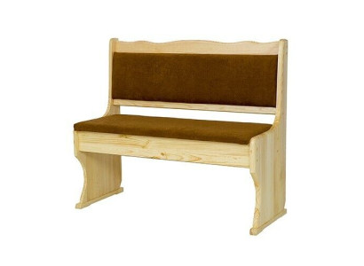Wooden bench, seating bench 100 cm pine solid wood furniture kitchen bench real wood