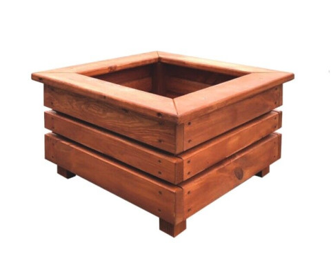 Wooden flower bag flower pots plant pot garden wooden pots handcrafted
