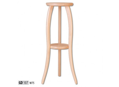 Handcrafted wooden stand made of real wood flower stand new stand 75 cm