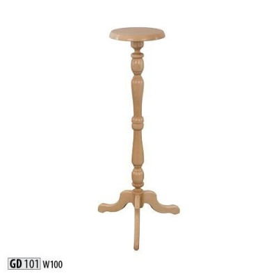 Stand for flowers wooden stand Russian work stand made of real wood base
