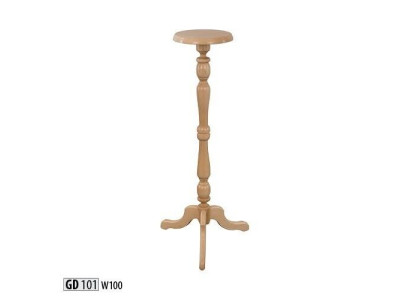 Stand for flowers wooden stand Russian work stand made of real wood base