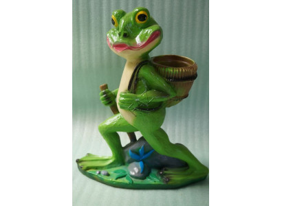 Design Frog Figure Garden Statue Sculpture Figures Sculptures Decoration New