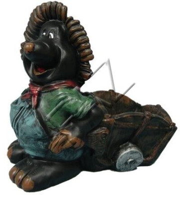 Design Mole Figure Garden Statue Sculpture Figurines Sculptures Decoration