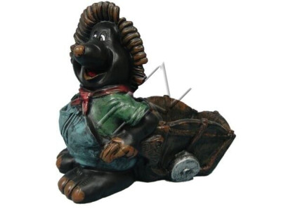 Design Mole Figure Garden Statue Sculpture Figurines Sculptures Decoration
