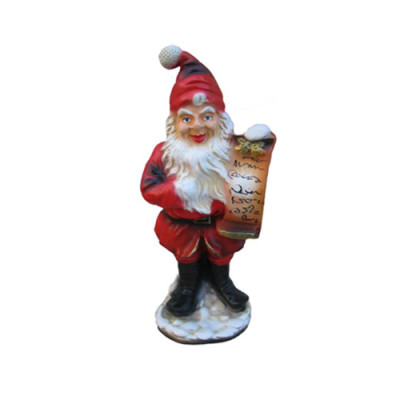 Santa Claus figure statue decoration figures decoration St. Nicholas sculpture 41cm new