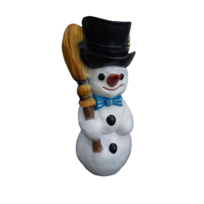 Snowman Figure Statue Decoration Figures Deco 43cm Winter New Statues New Sculpture