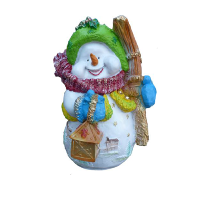 Snowman Figure Statue Decoration Figures Decor 40cm Winter New Statues New Sculpture