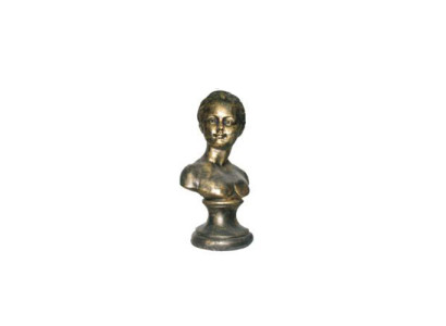 Child Bust Gold Antique Style Decorative Figure Statue Sculpture 29cm Figures Statues R11