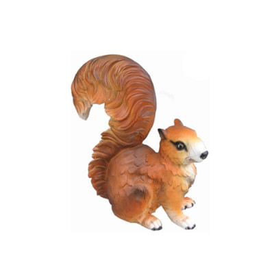 Squirrel Figure Statue Garden Decoration Sculpture Decor Sculptures