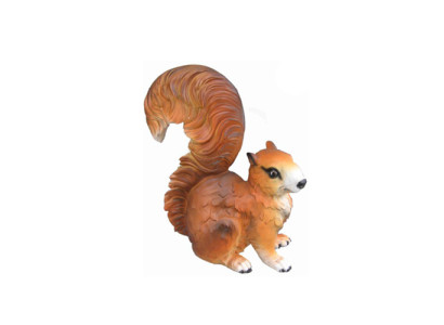 Squirrel Figure Statue Garden Decoration Sculpture Decor Sculptures