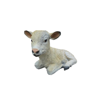 Sheep figurine statue garden decoration sculpture deco sculptures