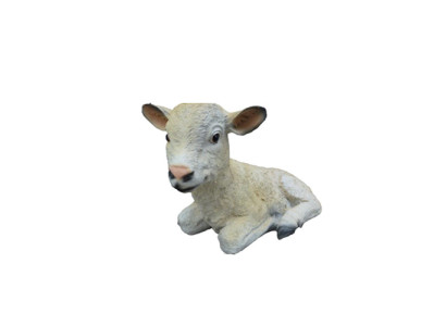 Sheep figurine statue garden decoration sculpture deco sculptures