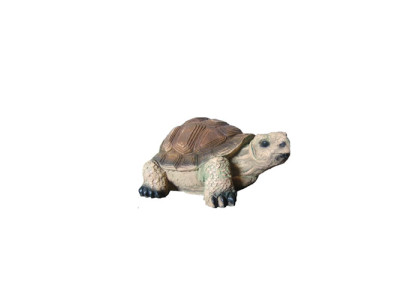 Decoration figure living room modern statue turtle garden painted 18 cm decor