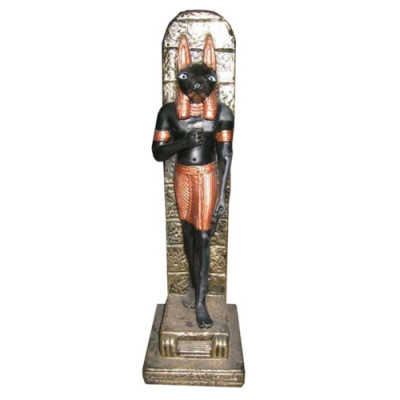 Egyptian Figurine Anubis Plastic god of death Decoration Statues Figures 33cm