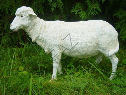 Design standing sheep figure garden statue sculpture figures sculptures decor new