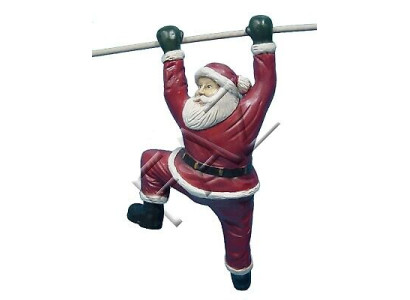 Design Santa Claus Hanging Garden Statue Sculpture Figures Sculptures Décor New