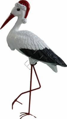 Design Stork Figure Garden Statue Sculpture Figures Sculptures Decoration Decor