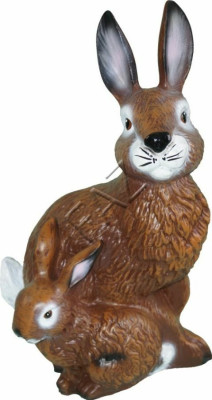 Design Hare Figure Garden Statue Sculpture Figures Sculptures Decoration New c649