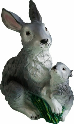 Design Hare Figure Garden Statue Sculpture Figures Sculptures Decoration New c650