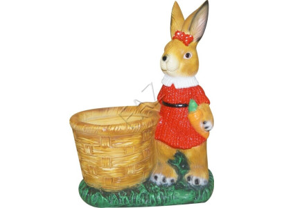 Design Hare Figure Garden Statue Sculpture Figures Sculptures Decoration c792
