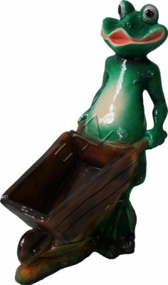 Design Frog Figure Garden Statue Sculpture Figures Sculptures Decoration c624