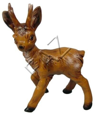Statue Deer Figurine Garden Statue Sculpture Figurines Sculptures Decoration 40cm