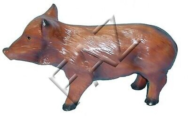 Design Pig Figurine Garden Statue Sculpture Figures Sculptures Decoration New