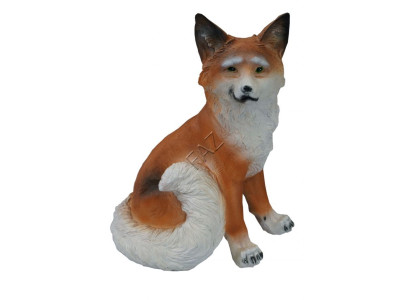 Design Fox Figure Garden Statue Sculpture Figures Sculptures Decor New c524