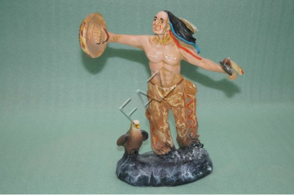 Design Indian Figure Statue Sculpture Figures Sculptures Decoration Deco Abstract
