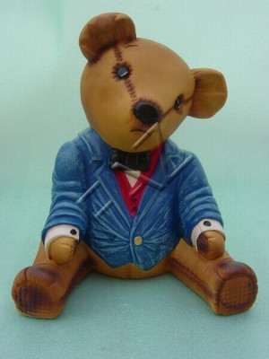 Design Teddy Figure Statue Sculpture Figures Sculptures Decoration Decor New c422