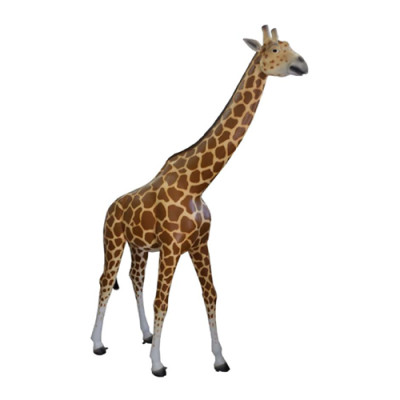 Modern sculpture giraffe decorative figure sculptures zoo decor new 320x227x62cm
