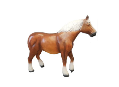 Russian Stallion Horse Decoration Figure Statues 80cm Statue Sculpture