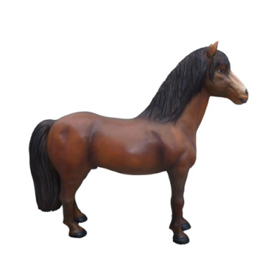 Horse Life-Size Figurine Decoration Statues Sculpture Garden Decor Figures 215cm