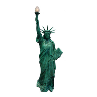 Statue of Liberty figure sculpture Liberty floor lamp lighting light
