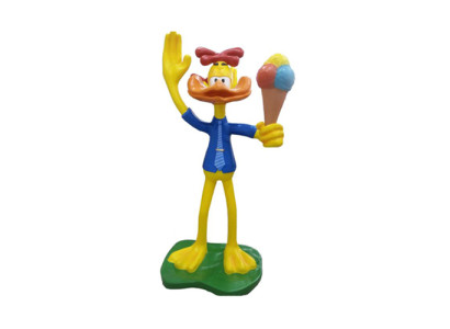 Sculpture Duck with Ice Cream Advertising Ice Cream Parlor Figures Statues Display 205 cm Comic