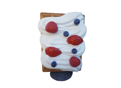 Figure Waffle Display Gastronomy Sculpture Statues Figures Decoration 120cm