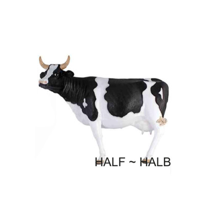Garden Decoration Cow Cattle Statue Figure Deco Statues Sculpture Good And Perfect Figures 220cm