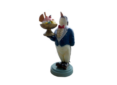 Ice Cream Figure Statue Stand Ice Cream Shop Penguin Gastronomy Statues 175cm New